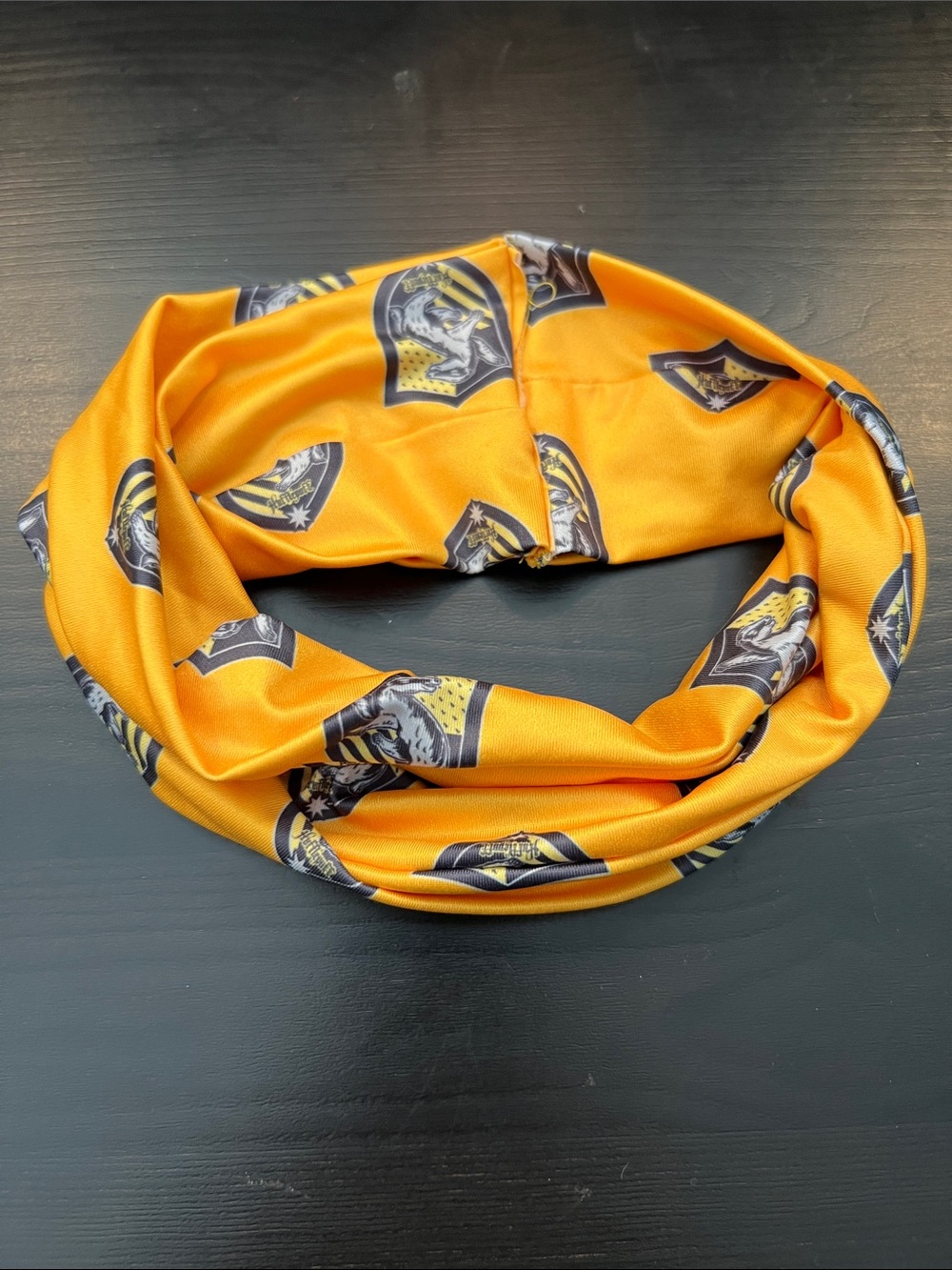 Hufflepuff Stretch Wrap Headband